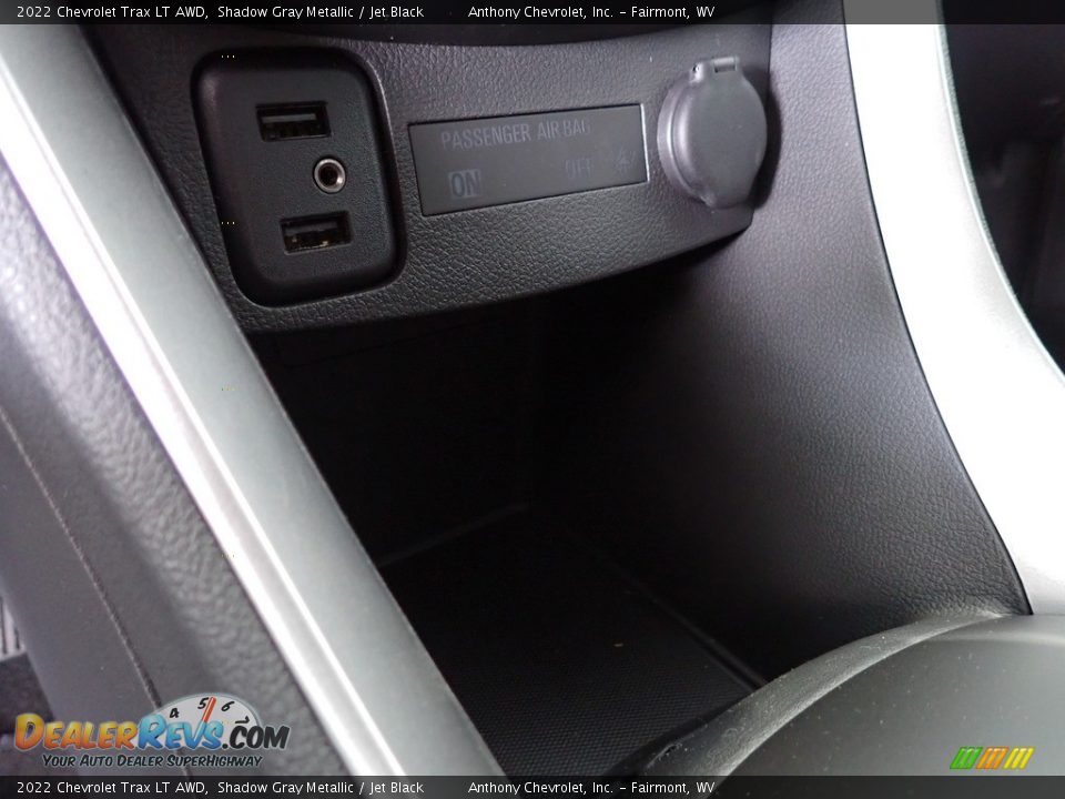 2022 Chevrolet Trax LT AWD Shadow Gray Metallic / Jet Black Photo #16
