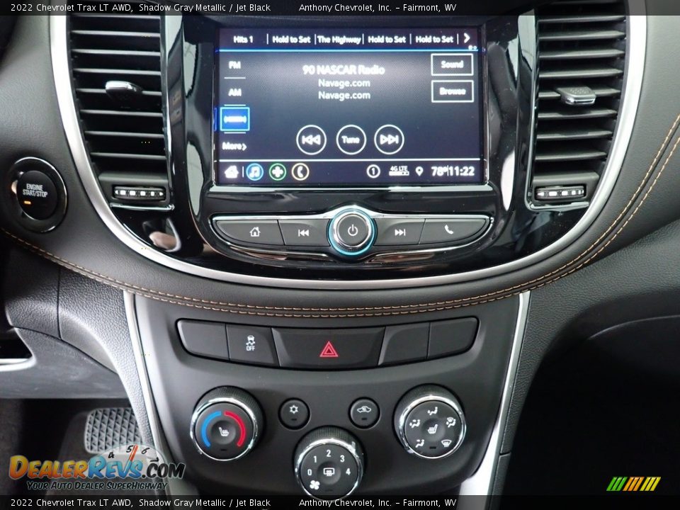 2022 Chevrolet Trax LT AWD Shadow Gray Metallic / Jet Black Photo #19