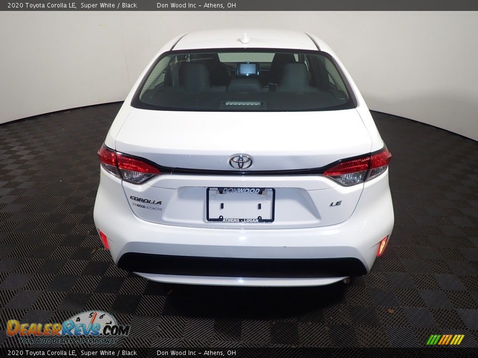 2020 Toyota Corolla LE Super White / Black Photo #13