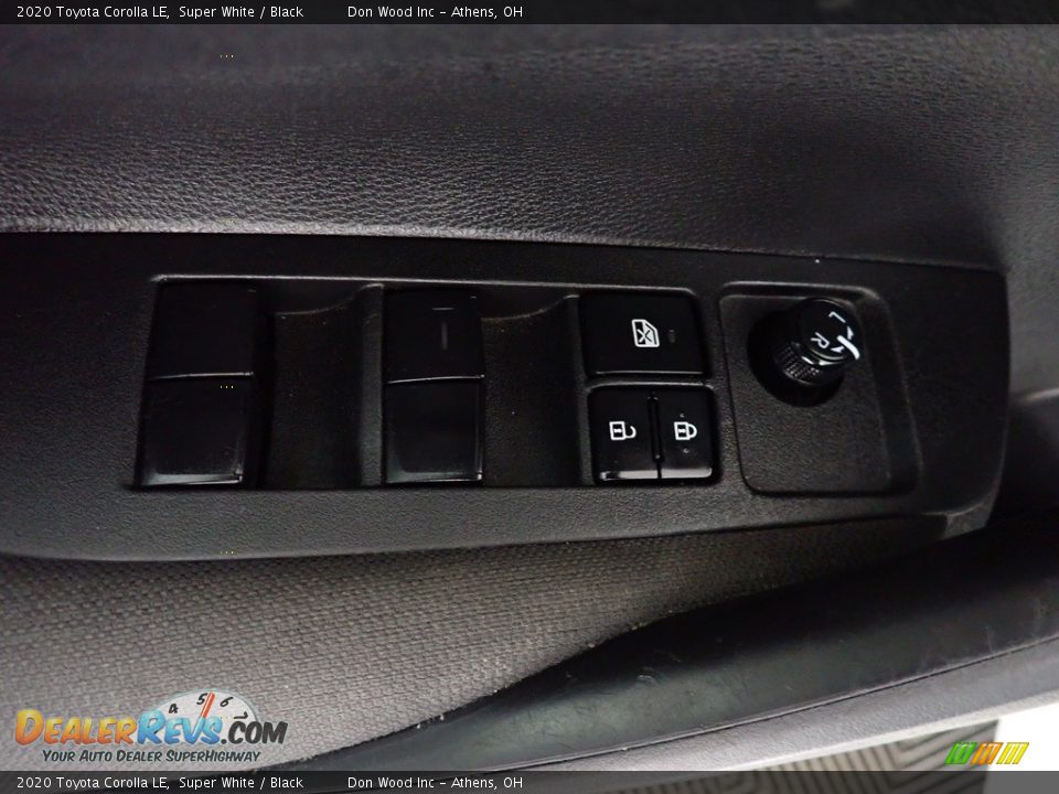 2020 Toyota Corolla LE Super White / Black Photo #21