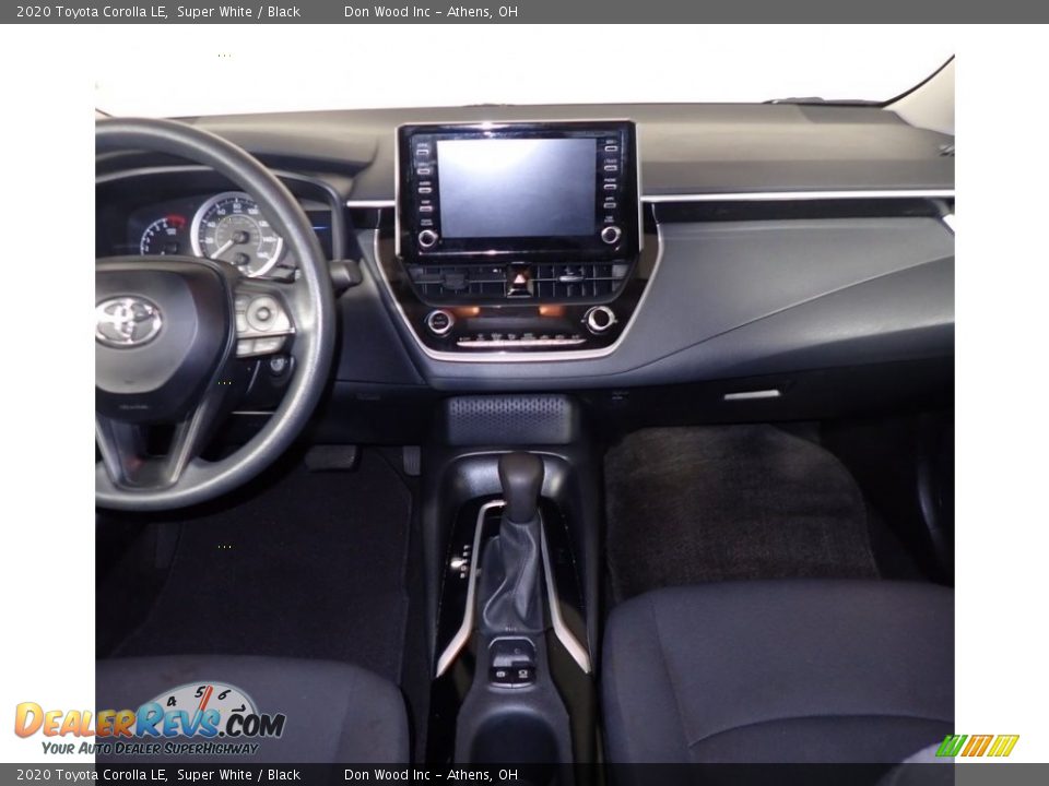 2020 Toyota Corolla LE Super White / Black Photo #25
