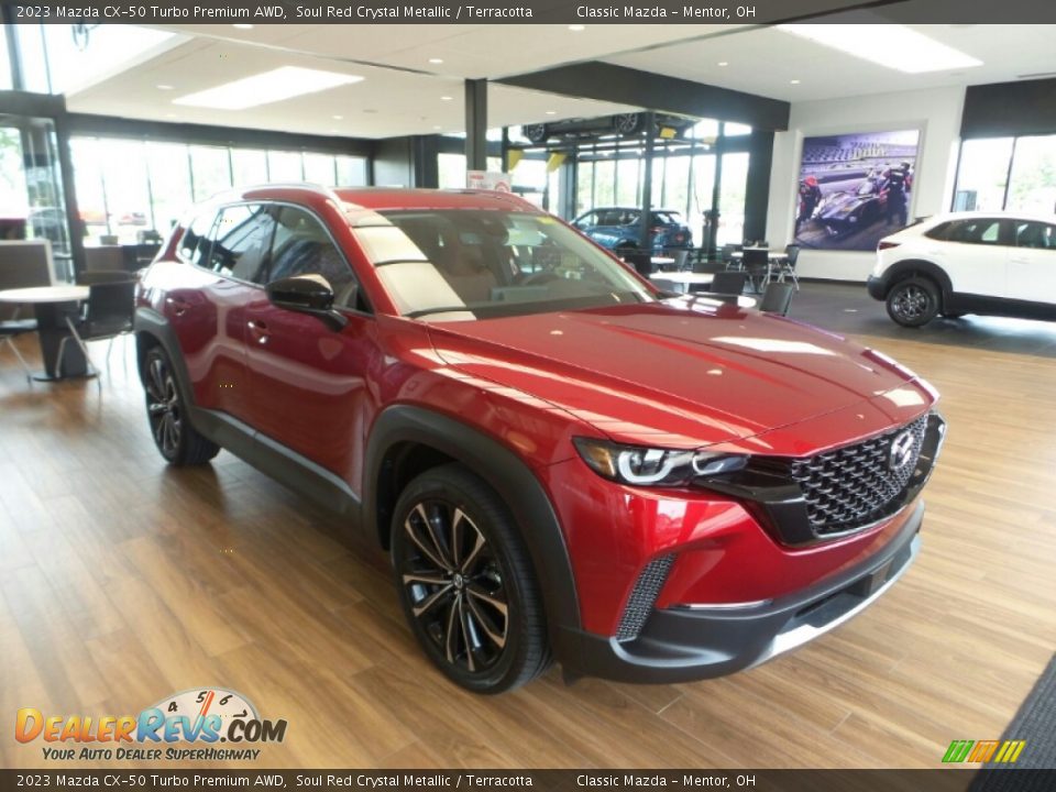 Front 3/4 View of 2023 Mazda CX-50 Turbo Premium AWD Photo #1