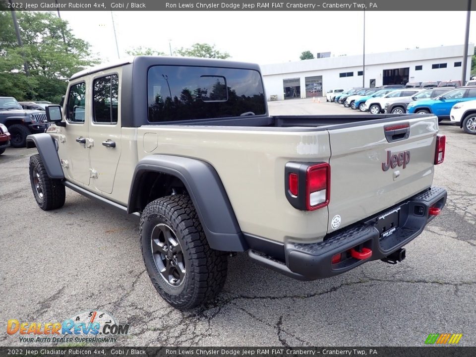 2022 Jeep Gladiator Rubicon 4x4 Gobi / Black Photo #3