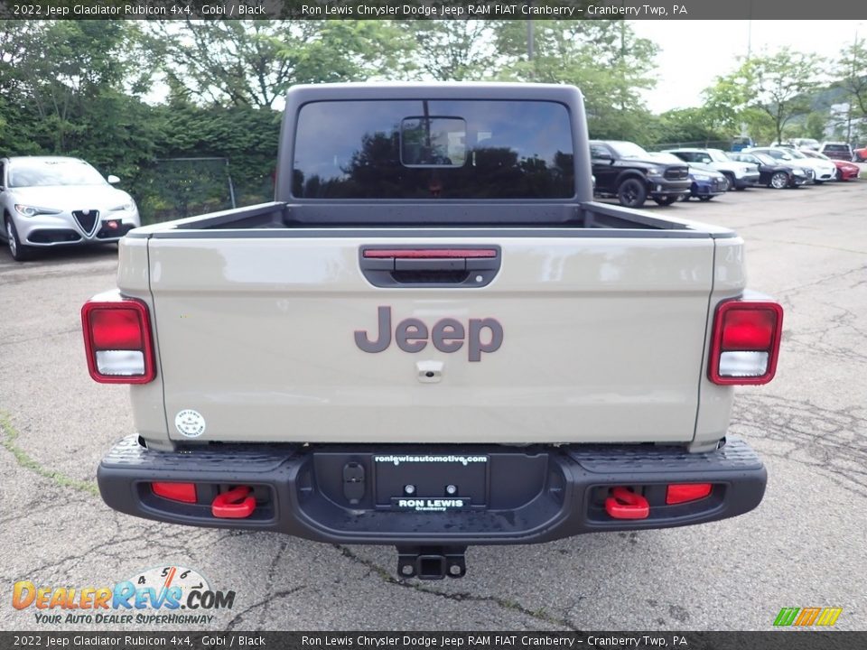 2022 Jeep Gladiator Rubicon 4x4 Gobi / Black Photo #4