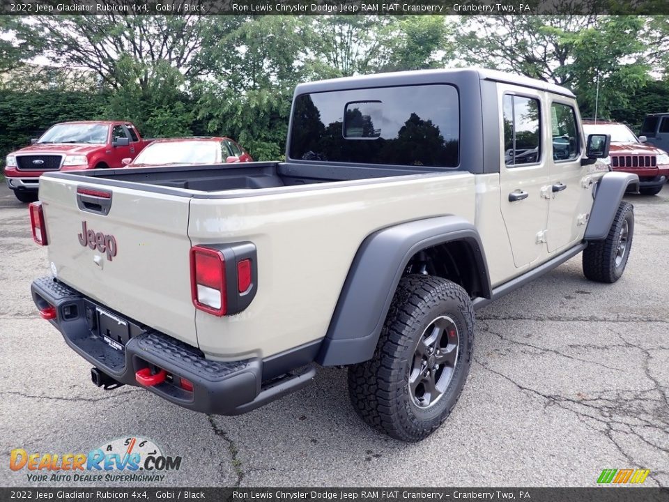 2022 Jeep Gladiator Rubicon 4x4 Gobi / Black Photo #5