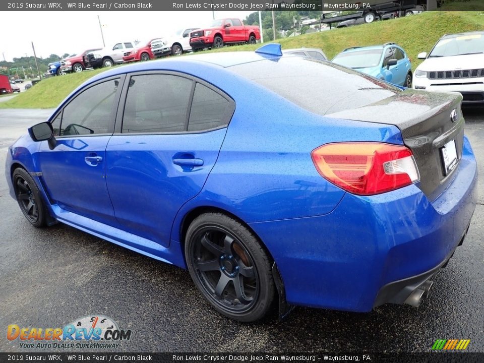 2019 Subaru WRX WR Blue Pearl / Carbon Black Photo #3