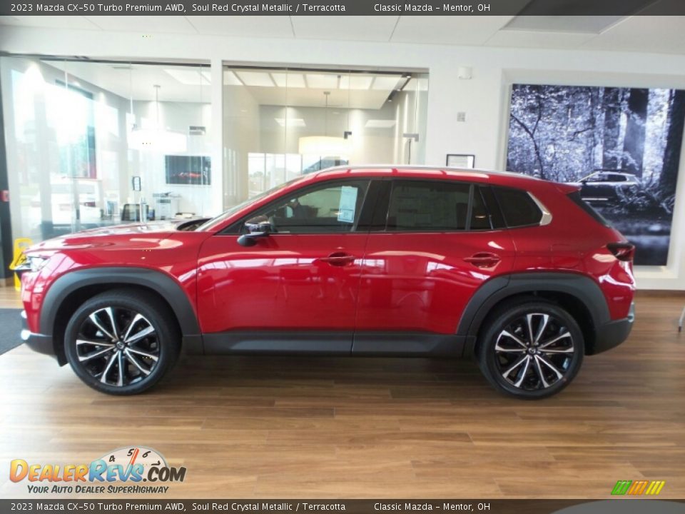 Soul Red Crystal Metallic 2023 Mazda CX-50 Turbo Premium AWD Photo #6