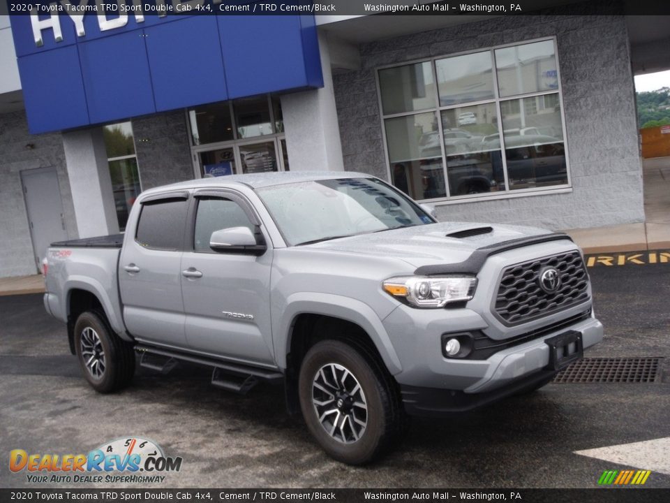 2020 Toyota Tacoma TRD Sport Double Cab 4x4 Cement / TRD Cement/Black Photo #1