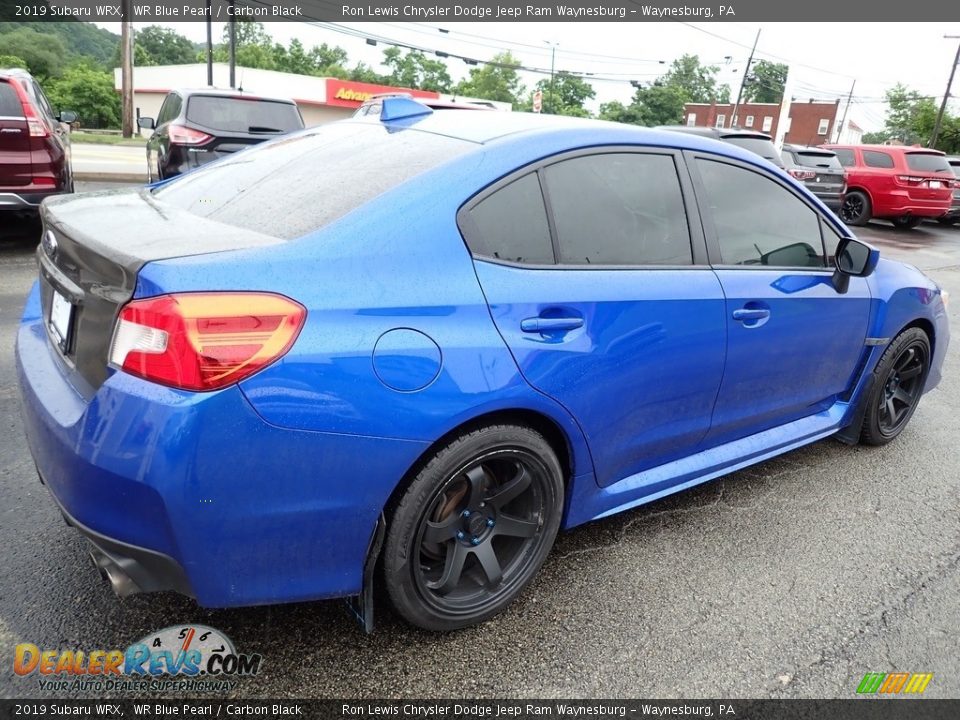 2019 Subaru WRX WR Blue Pearl / Carbon Black Photo #5