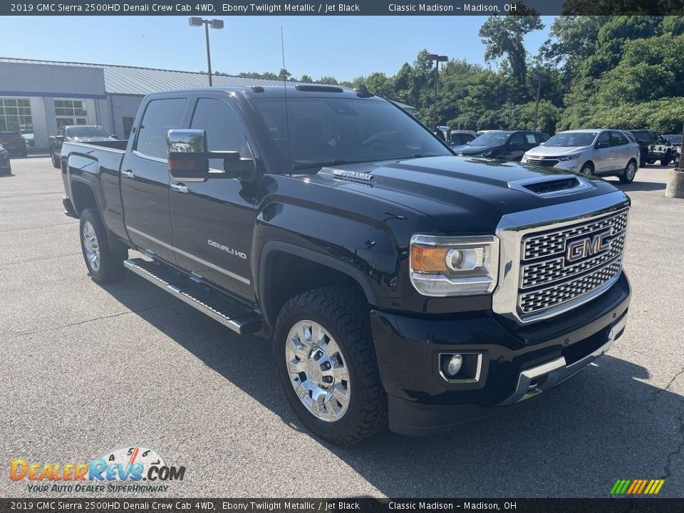 2019 GMC Sierra 2500HD Denali Crew Cab 4WD Ebony Twilight Metallic / Jet Black Photo #4