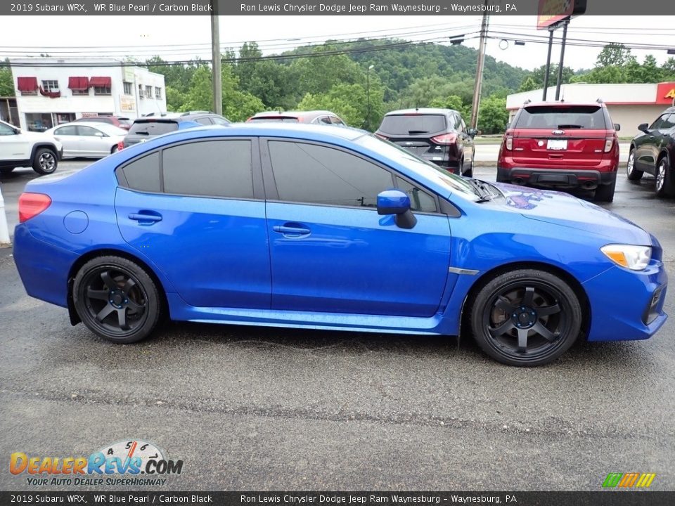 2019 Subaru WRX WR Blue Pearl / Carbon Black Photo #6