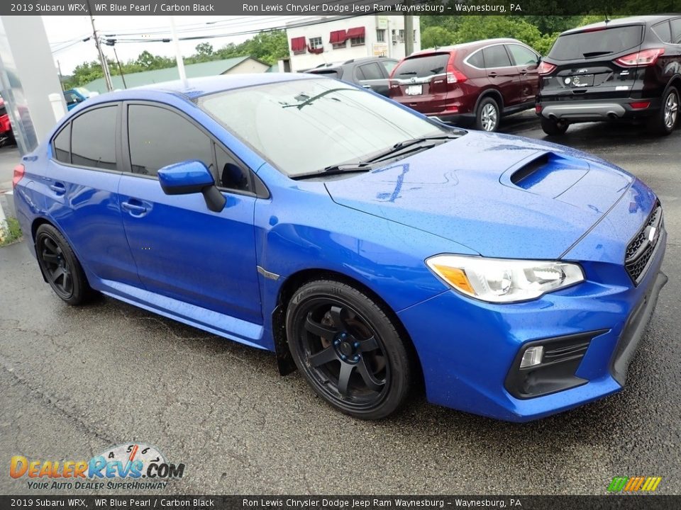 2019 Subaru WRX WR Blue Pearl / Carbon Black Photo #7