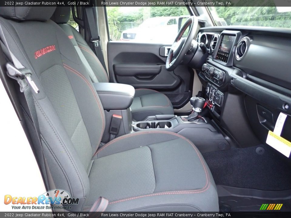 Front Seat of 2022 Jeep Gladiator Rubicon 4x4 Photo #10