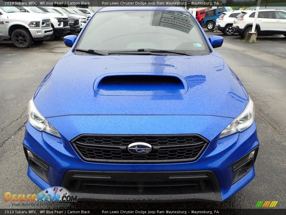 2019 Subaru WRX WR Blue Pearl / Carbon Black Photo #8