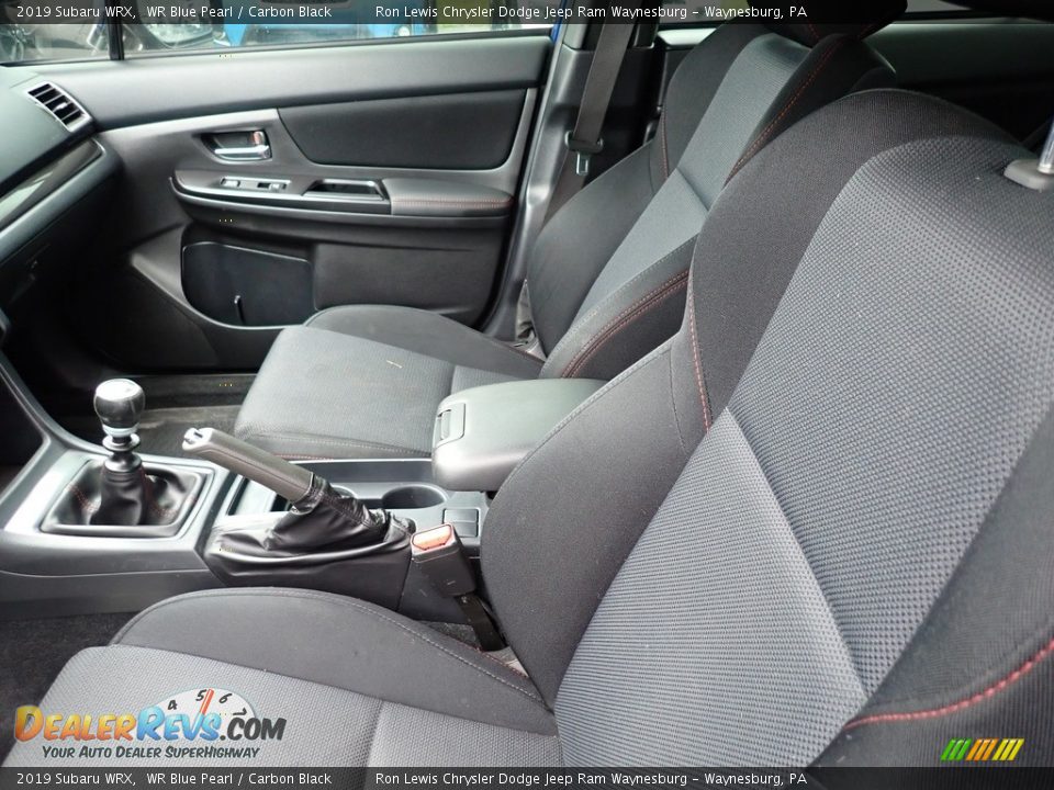 2019 Subaru WRX WR Blue Pearl / Carbon Black Photo #10