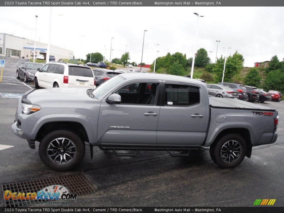2020 Toyota Tacoma TRD Sport Double Cab 4x4 Cement / TRD Cement/Black Photo #8