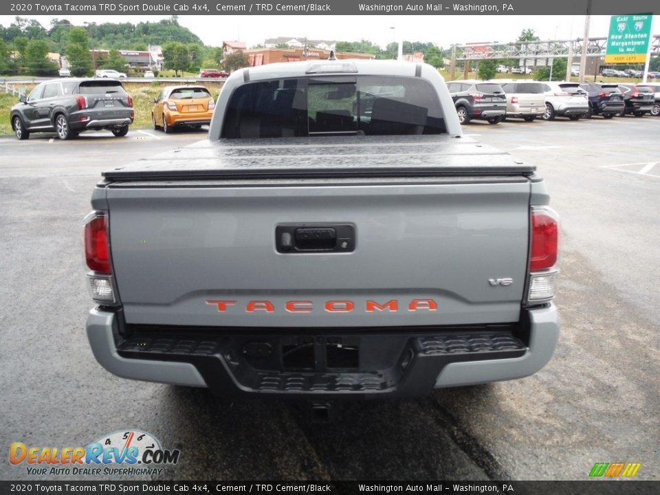 2020 Toyota Tacoma TRD Sport Double Cab 4x4 Cement / TRD Cement/Black Photo #10