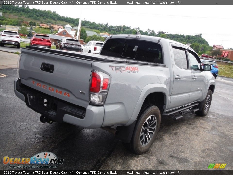 2020 Toyota Tacoma TRD Sport Double Cab 4x4 Cement / TRD Cement/Black Photo #12