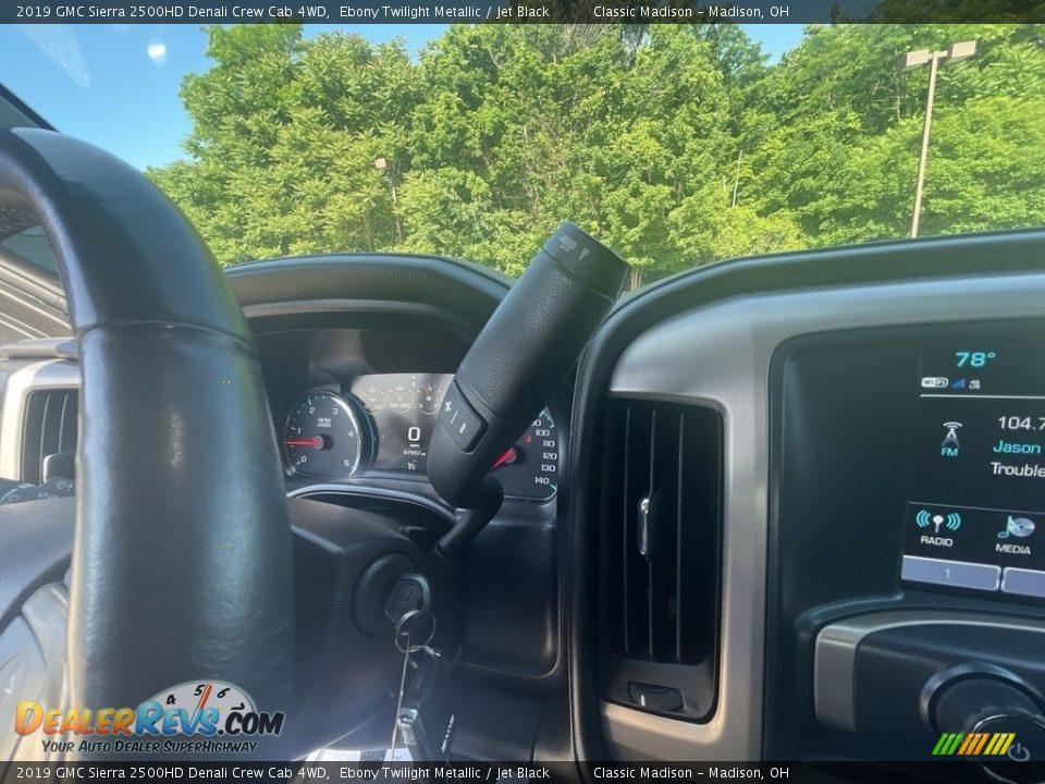 2019 GMC Sierra 2500HD Denali Crew Cab 4WD Ebony Twilight Metallic / Jet Black Photo #14