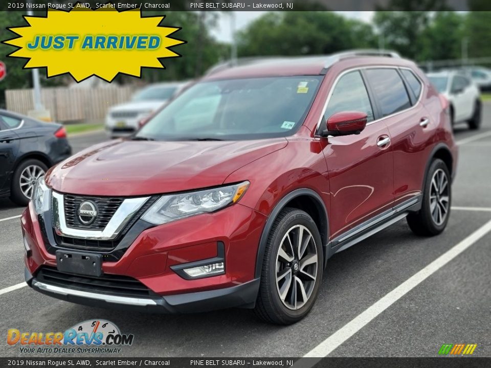 2019 Nissan Rogue SL AWD Scarlet Ember / Charcoal Photo #1