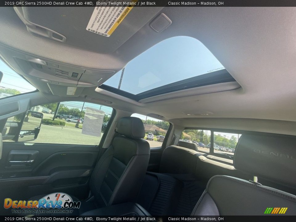 2019 GMC Sierra 2500HD Denali Crew Cab 4WD Ebony Twilight Metallic / Jet Black Photo #16