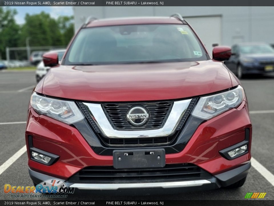 2019 Nissan Rogue SL AWD Scarlet Ember / Charcoal Photo #2