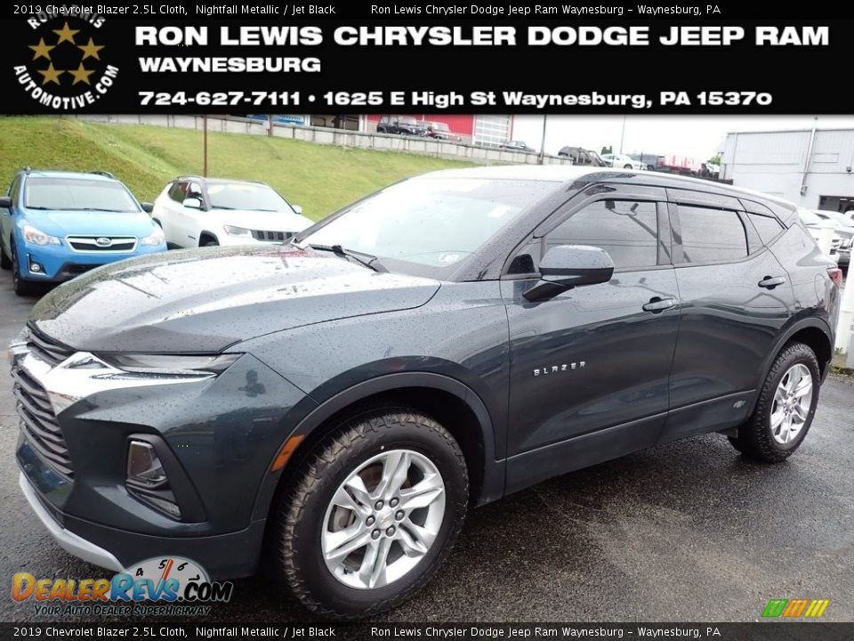 2019 Chevrolet Blazer 2.5L Cloth Nightfall Metallic / Jet Black Photo #1