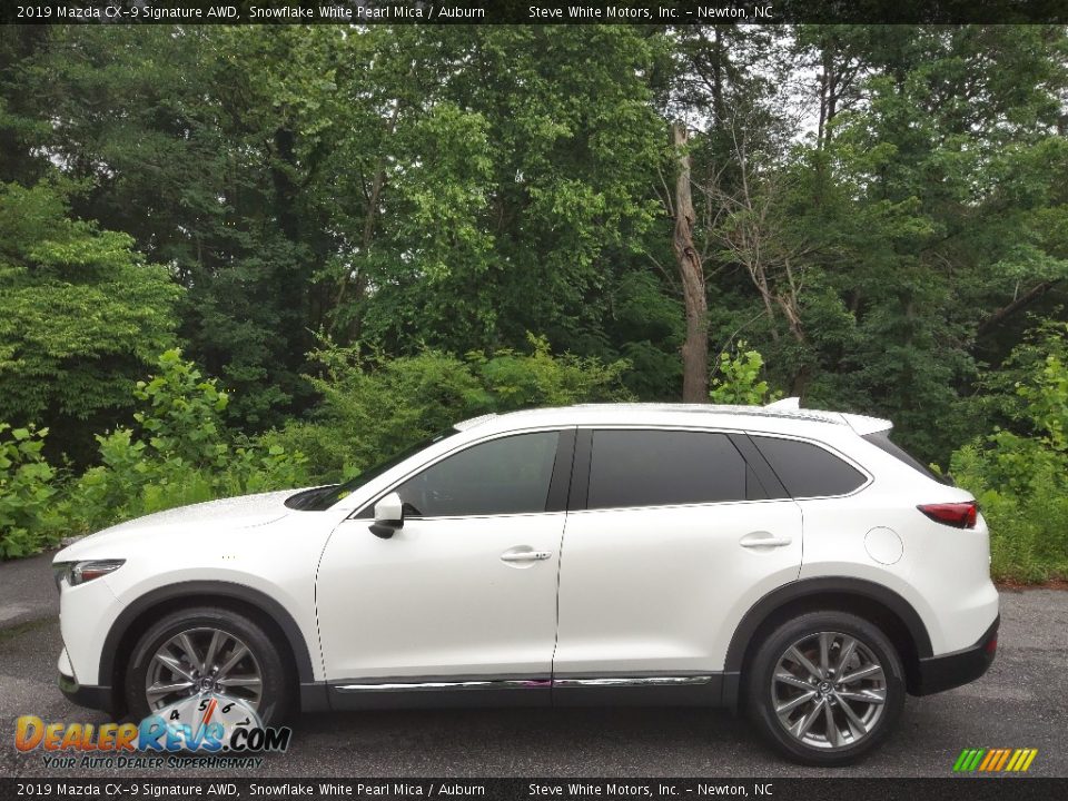 Snowflake White Pearl Mica 2019 Mazda CX-9 Signature AWD Photo #1