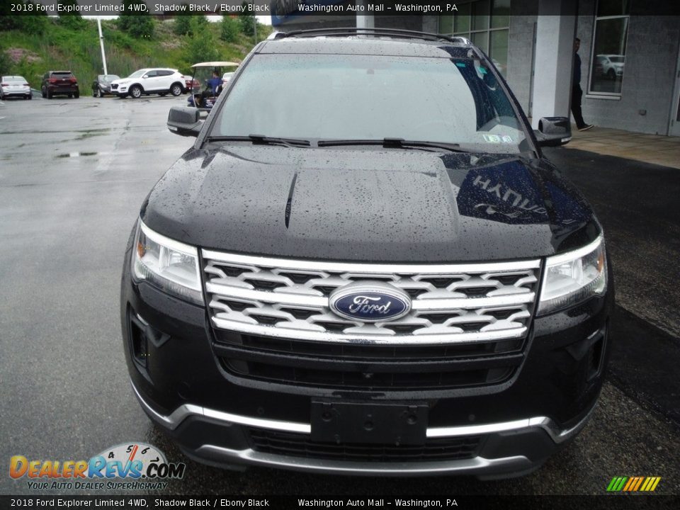 2018 Ford Explorer Limited 4WD Shadow Black / Ebony Black Photo #4