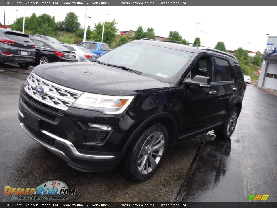 2018 Ford Explorer Limited 4WD Shadow Black / Ebony Black Photo #5