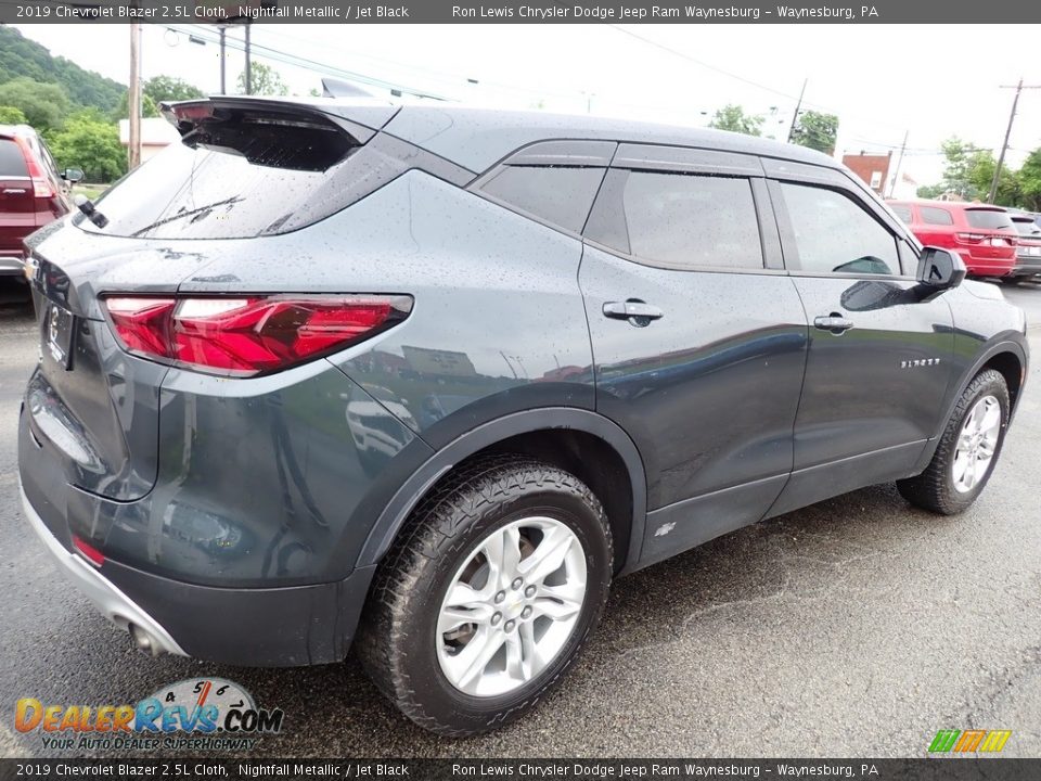 2019 Chevrolet Blazer 2.5L Cloth Nightfall Metallic / Jet Black Photo #6