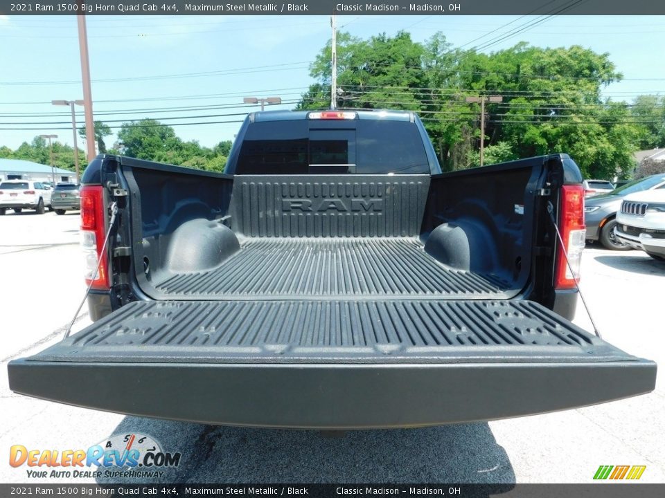 2021 Ram 1500 Big Horn Quad Cab 4x4 Maximum Steel Metallic / Black Photo #5