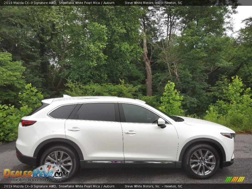 Snowflake White Pearl Mica 2019 Mazda CX-9 Signature AWD Photo #6