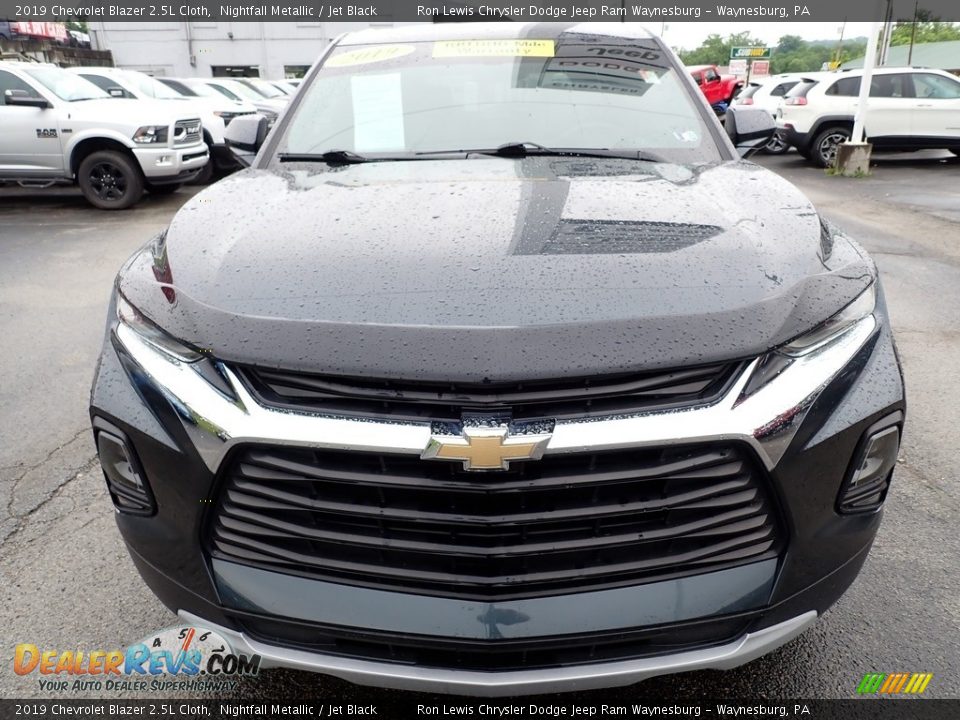 2019 Chevrolet Blazer 2.5L Cloth Nightfall Metallic / Jet Black Photo #9