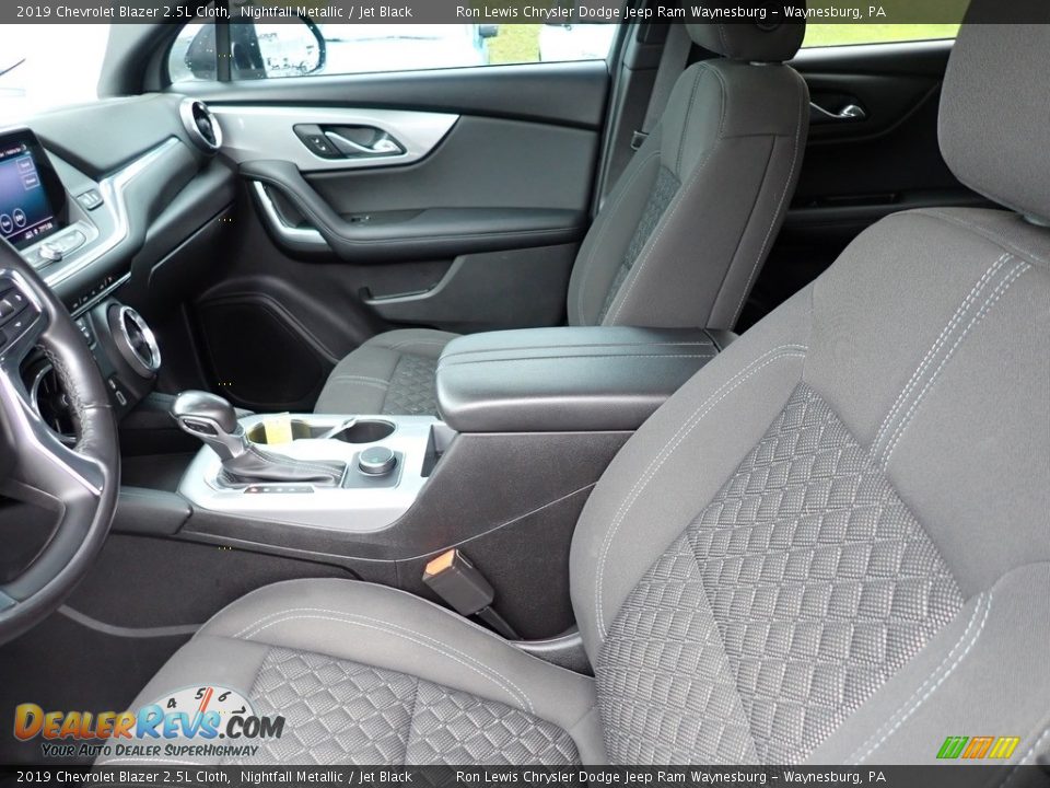 2019 Chevrolet Blazer 2.5L Cloth Nightfall Metallic / Jet Black Photo #11