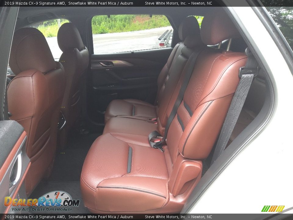 Rear Seat of 2019 Mazda CX-9 Signature AWD Photo #15