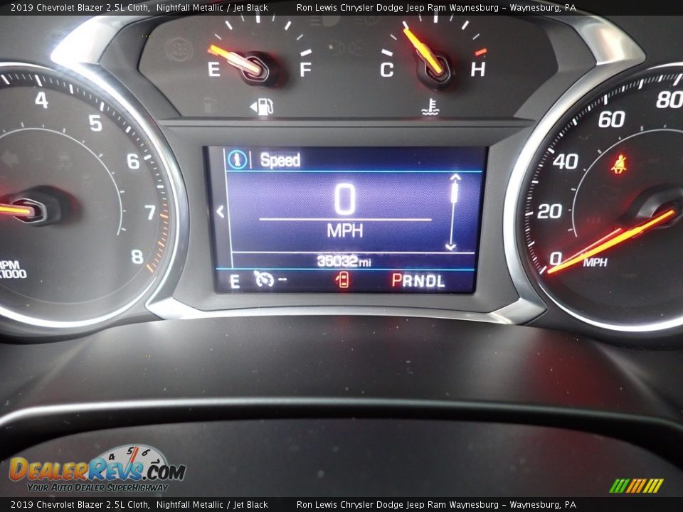 2019 Chevrolet Blazer 2.5L Cloth Nightfall Metallic / Jet Black Photo #20