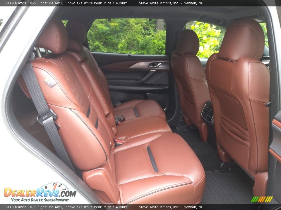 Rear Seat of 2019 Mazda CX-9 Signature AWD Photo #19