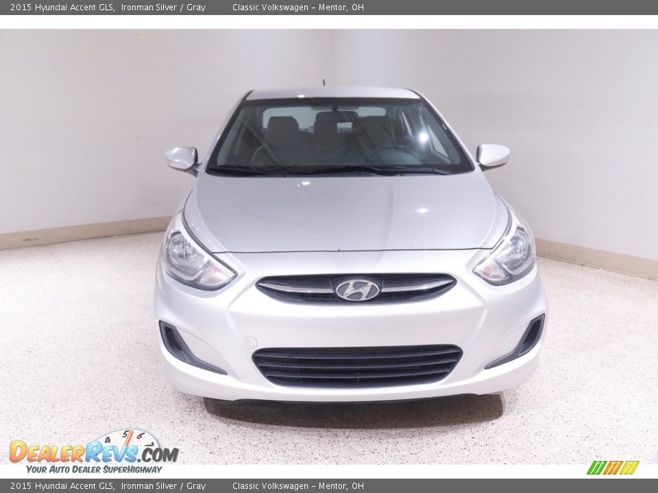 2015 Hyundai Accent GLS Ironman Silver / Gray Photo #2