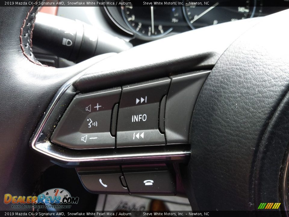 2019 Mazda CX-9 Signature AWD Steering Wheel Photo #22