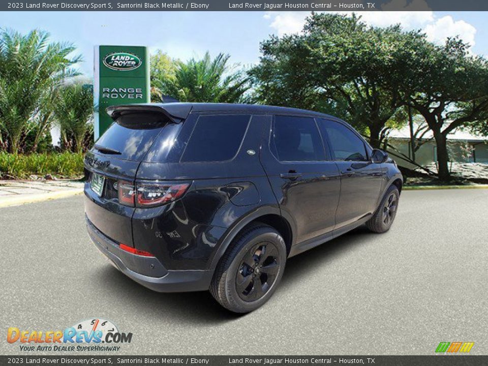 2023 Land Rover Discovery Sport S Santorini Black Metallic / Ebony Photo #2