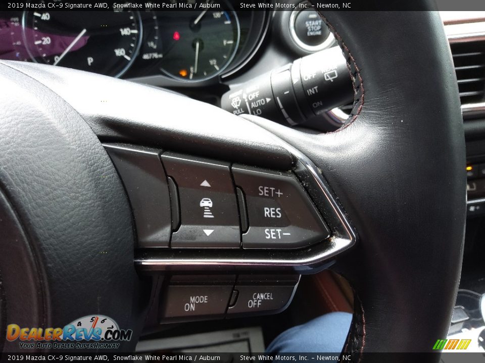 2019 Mazda CX-9 Signature AWD Steering Wheel Photo #23