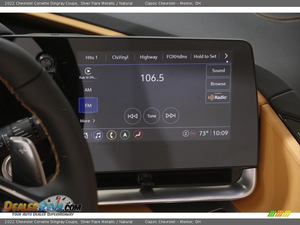 Audio System of 2022 Chevrolet Corvette Stingray Coupe Photo #12