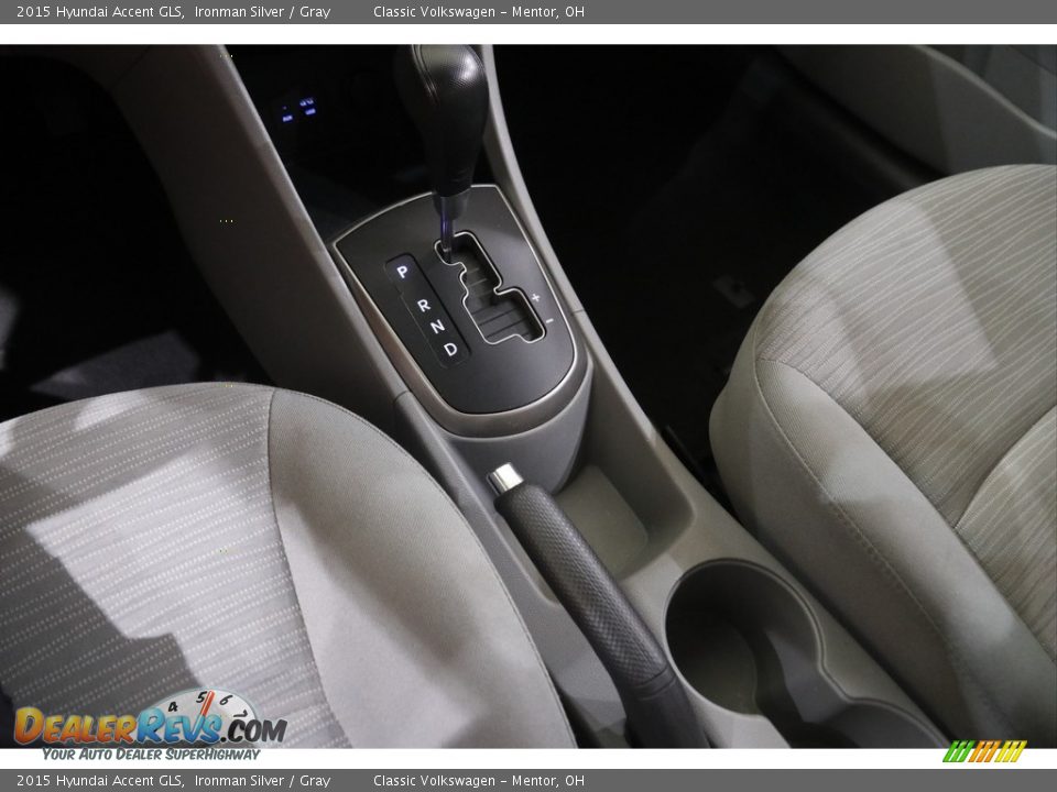 2015 Hyundai Accent GLS Ironman Silver / Gray Photo #11