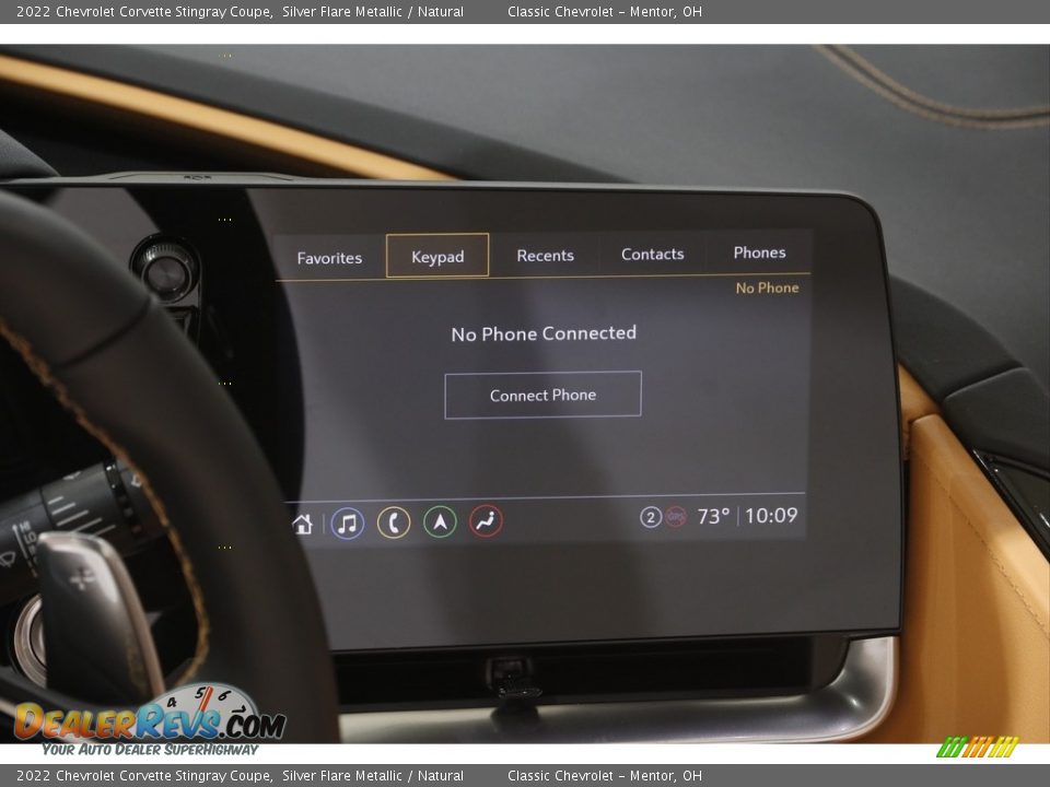 Controls of 2022 Chevrolet Corvette Stingray Coupe Photo #13
