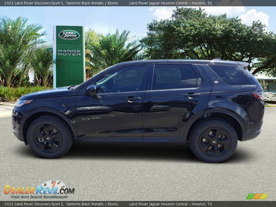 Santorini Black Metallic 2023 Land Rover Discovery Sport S Photo #6