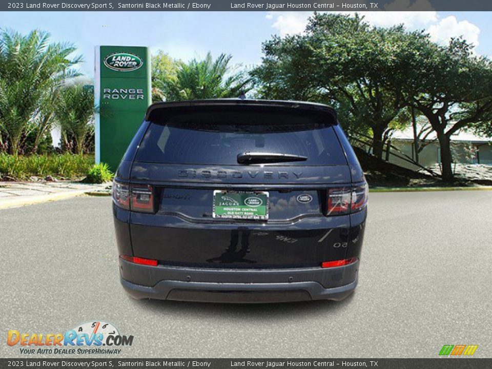 2023 Land Rover Discovery Sport S Santorini Black Metallic / Ebony Photo #7