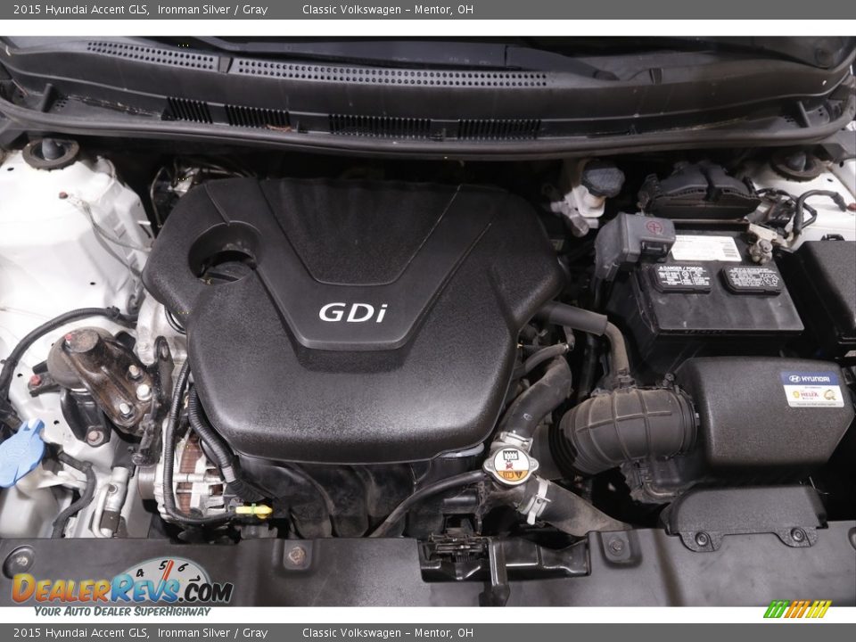 2015 Hyundai Accent GLS 1.6 Liter GDI DOHC 16-Valve D-CVVT 4 Cylinder Engine Photo #16