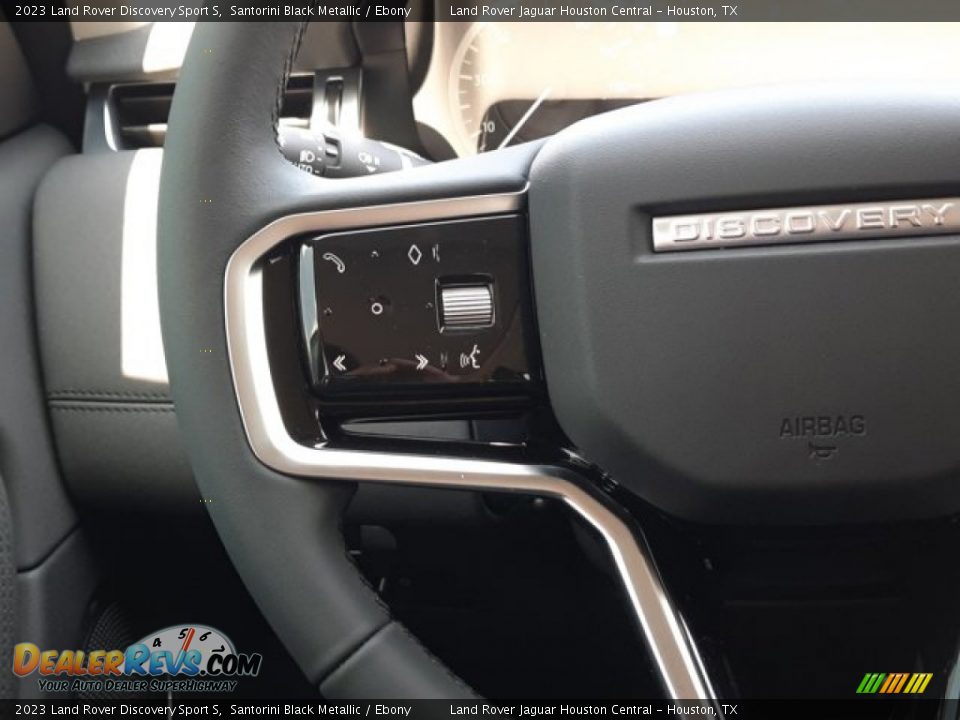 2023 Land Rover Discovery Sport S Santorini Black Metallic / Ebony Photo #17