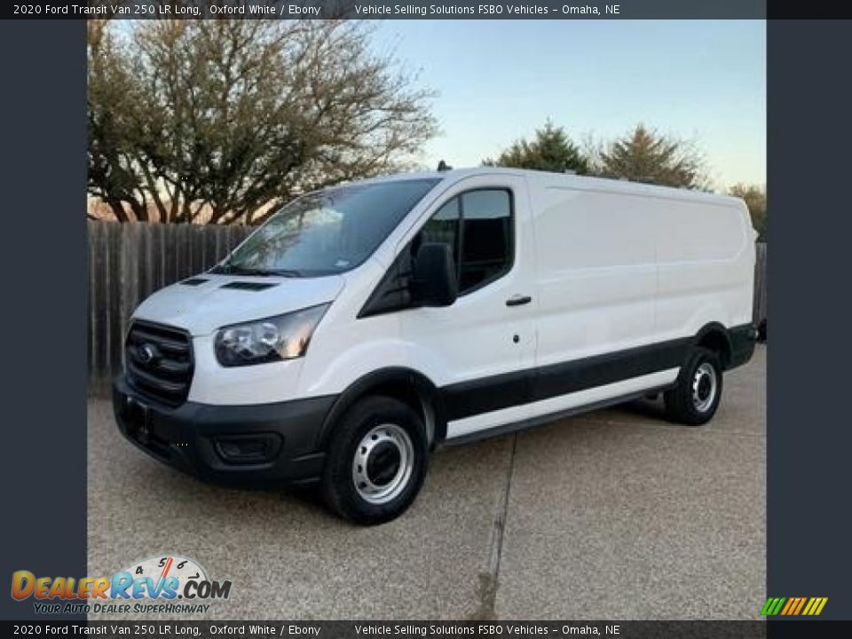 Front 3/4 View of 2020 Ford Transit Van 250 LR Long Photo #1